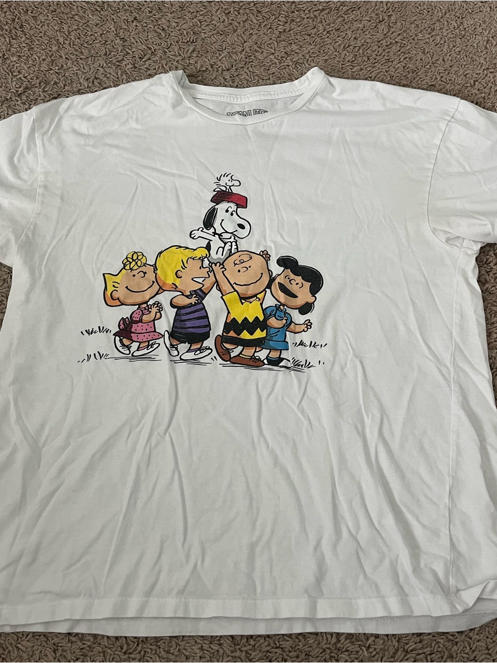 Peanuts women’s graphic t shirt